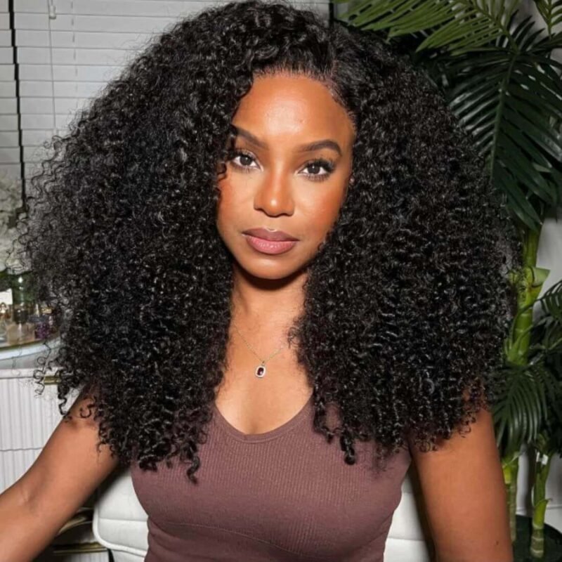 18 inch curly wig