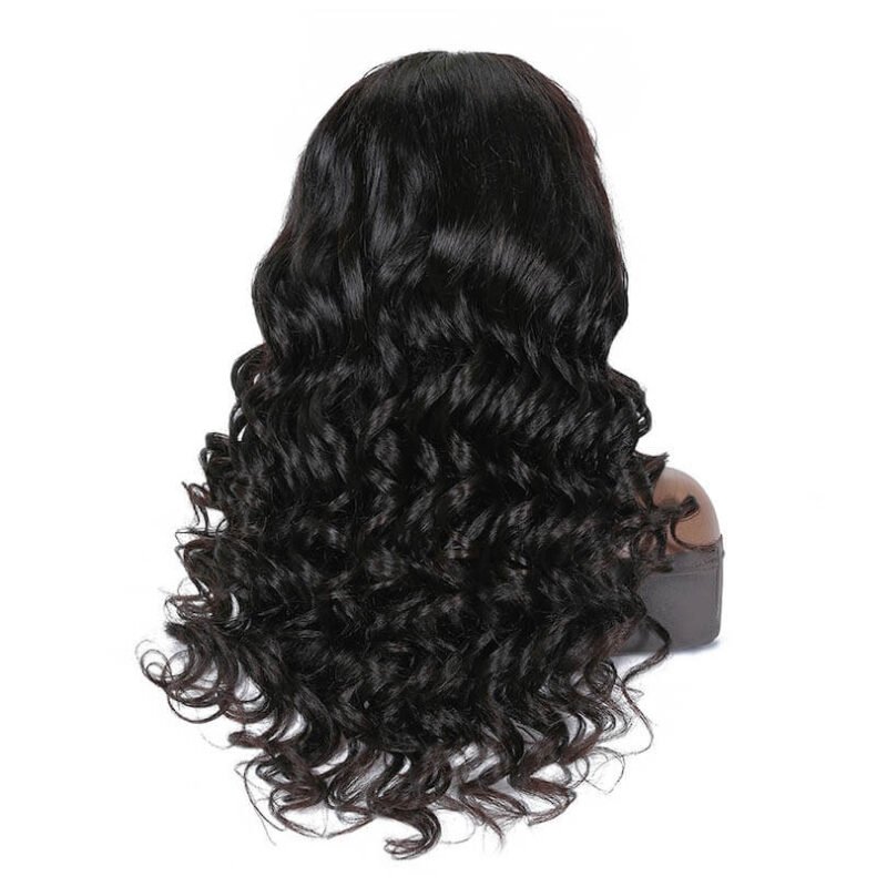 findingdream glueless body wave v part wig human hair